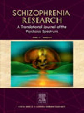 Schizophrenia Research期刊