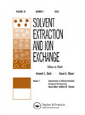 Solvent Extraction And Ion Exchange期刊