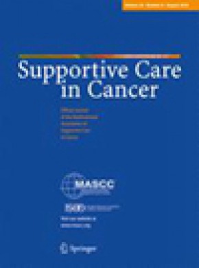 Supportive Care In Cancer期刊