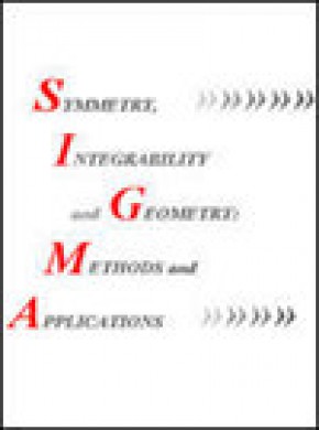 Symmetry Integrability And Geometry-methods And Applications期刊