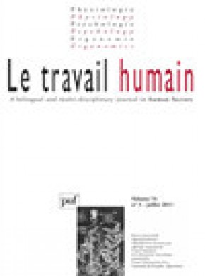 Travail Humain期刊