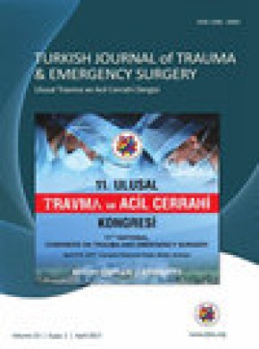Ulusal Travma Ve Acil Cerrahi Dergisi-turkish Journal Of Trauma & Emergency Surg期刊