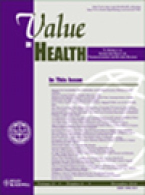 Value In Health期刊