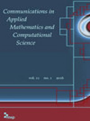 Communications In Applied Mathematics And Computational Science期刊