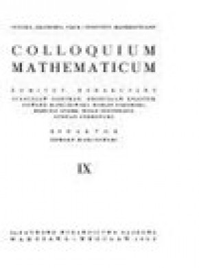 Colloquium Mathematicum期刊