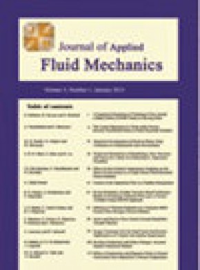 Journal Of Applied Fluid Mechanics期刊