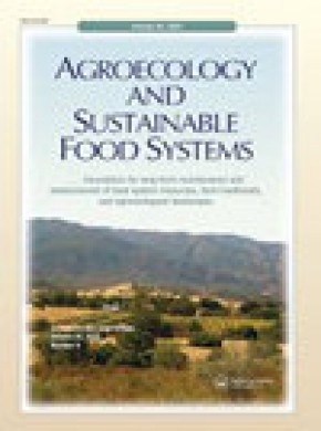 Agroecology And Sustainable Food Systems期刊
