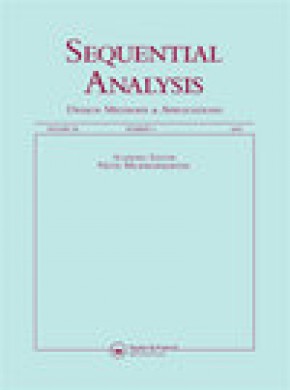 Sequential Analysis-design Methods And Applications期刊