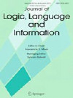Journal Of Logic Language And Information期刊