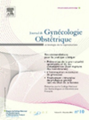 Journal Of Gynecology Obstetrics And Human Reproduction期刊