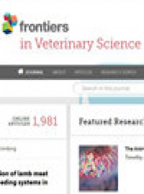 Frontiers In Veterinary Science期刊