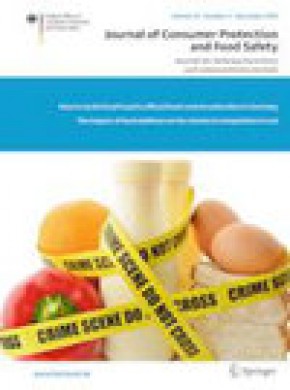 Journal Of Consumer Protection And Food Safety期刊