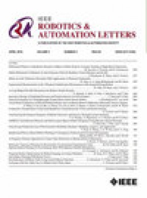 Ieee Robotics And Automation Letters期刊