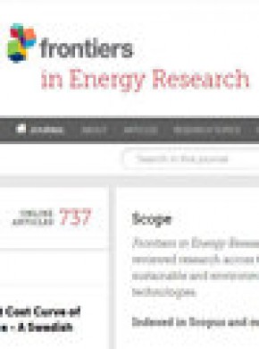Frontiers In Energy Research期刊