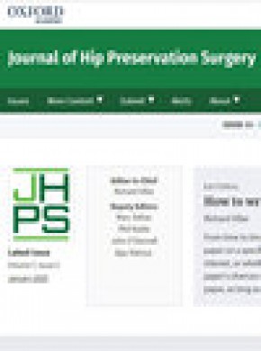 Journal Of Hip Preservation Surgery期刊