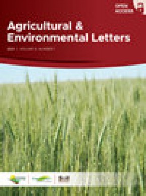 Agricultural & Environmental Letters期刊
