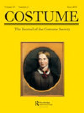 Costume-the Journal Of The Costume Society期刊