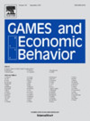 Games And Economic Behavior期刊
