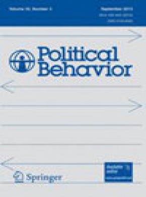 Political Behavior期刊