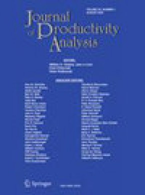 Journal Of Productivity Analysis期刊