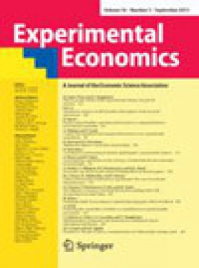 Experimental Economics期刊