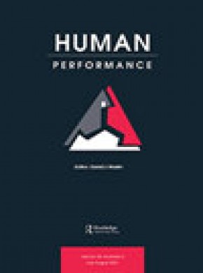 Human Performance期刊
