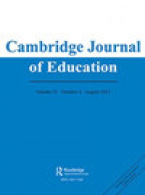 Cambridge Journal Of Education期刊