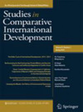 Studies In Comparative International Development期刊