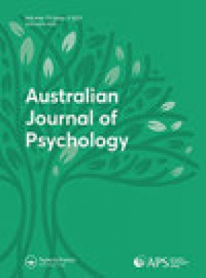 Australian Journal Of Psychology期刊