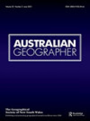 Australian Geographer期刊