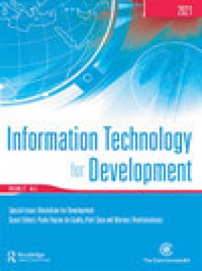 Information Technology For Development期刊