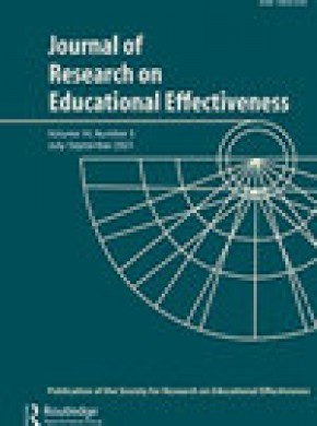 Journal Of Research On Educational Effectiveness期刊