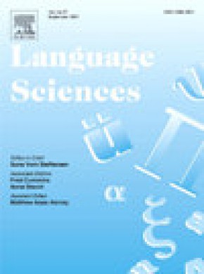 Language Sciences期刊