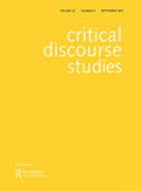 Critical Discourse Studies期刊