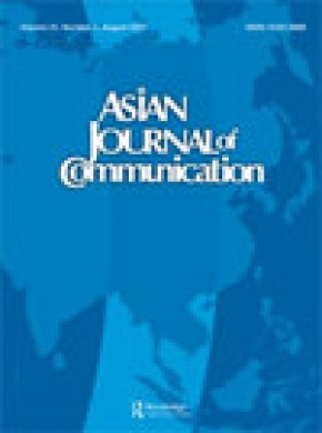 Asian Journal Of Communication期刊