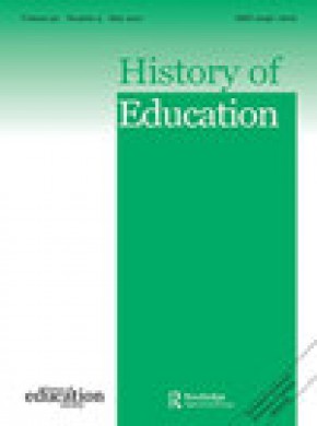 History Of Education期刊
