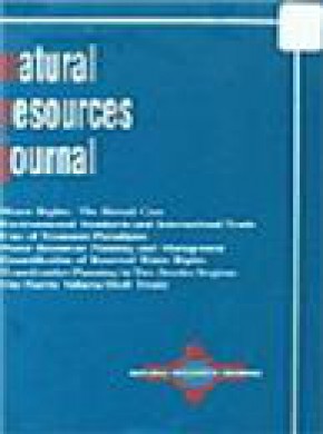 Natural Resources Journal期刊