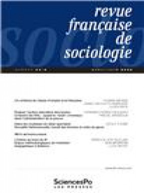 Revue Francaise De Sociologie期刊