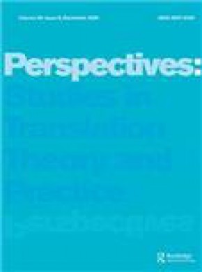 Perspectives-studies In Translation Theory And Practice期刊