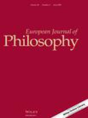 European Journal Of Philosophy期刊