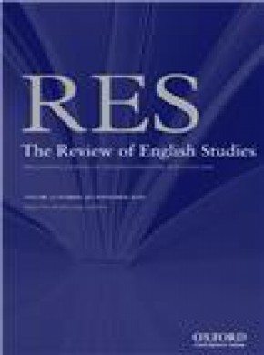 Review Of English Studies期刊