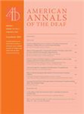 American Annals Of The Deaf期刊