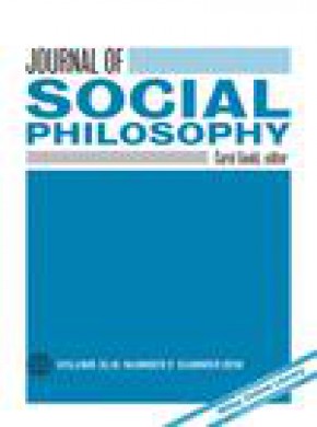 Journal Of Social Philosophy期刊