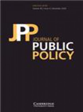 Journal Of Public Policy期刊
