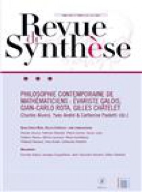 Revue De Synthese期刊