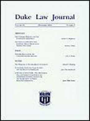 Duke Law Journal期刊