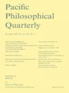 Pacific Philosophical Quarterly期刊