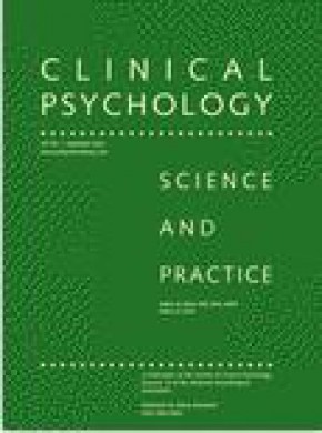 Clinical Psychology-science And Practice期刊