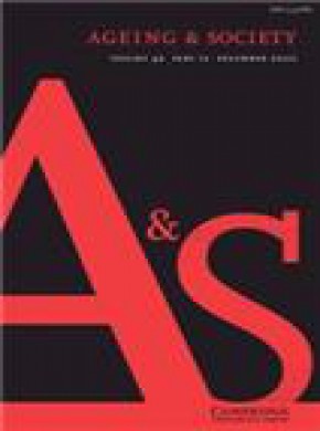 Ageing & Society期刊