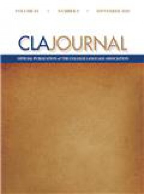Cla Journal-college Language Association期刊